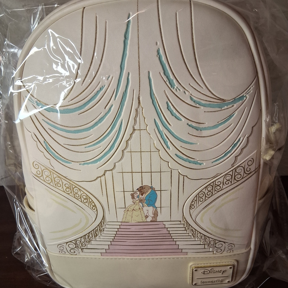 Loungefly Disney Beauty and the Beast Ballroom Sketch-BoxLunch Exclusive